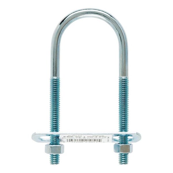 Homepage 02-3451-313 U-Bolt Zince 0.312 x 1.75 x 4.19 in., 10PK HO611923 - main